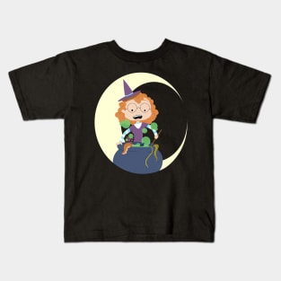 Happy Witch Kids T-Shirt